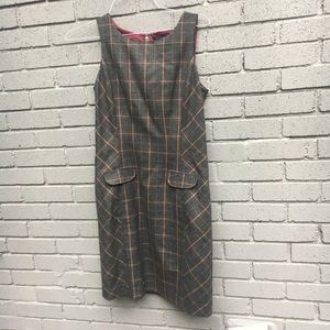 Tommy Hilfiger gray plaid dress 4